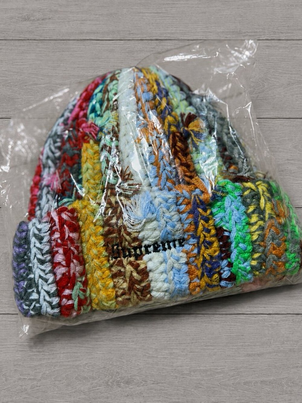 Supreme Hand Knit beanie